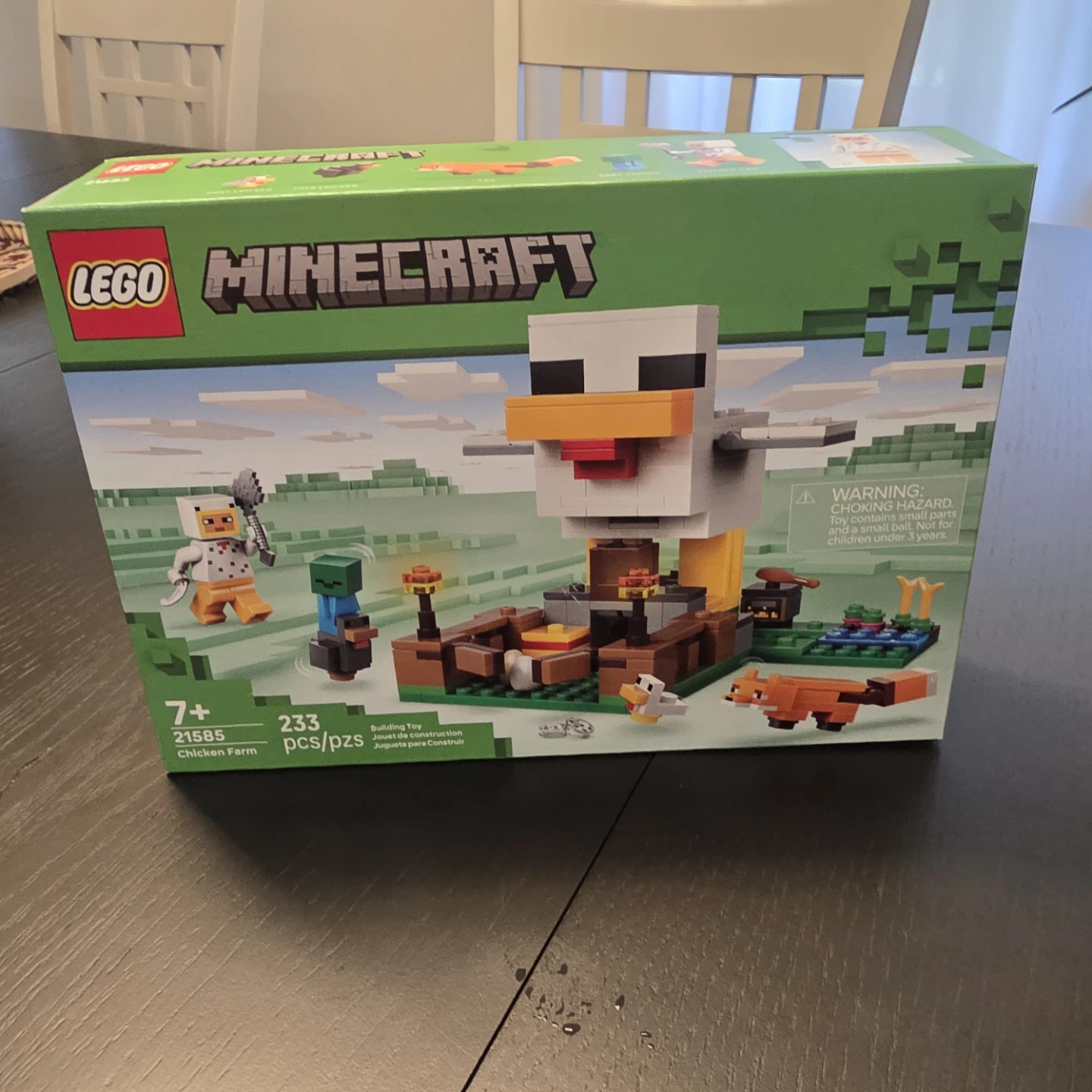 LEGO Minecraft Chicken Farm Building Set