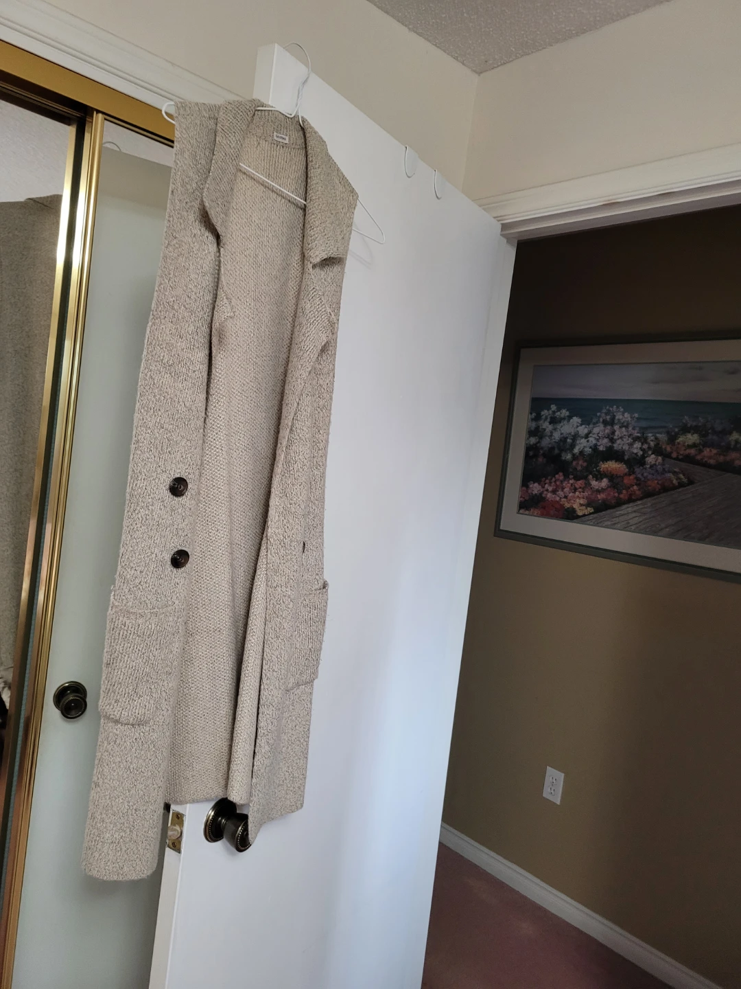 Sleeveless Long Cardigan Vest M - photo 2