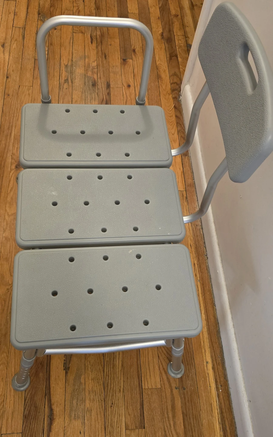 Adjustable Shower Chair with Backrest