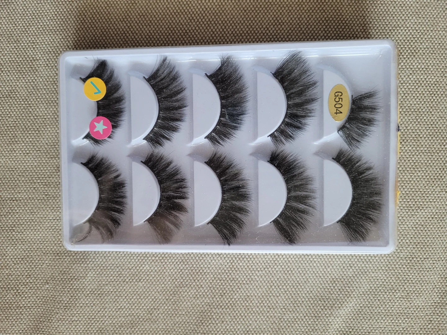 False Eyelashes Set G504