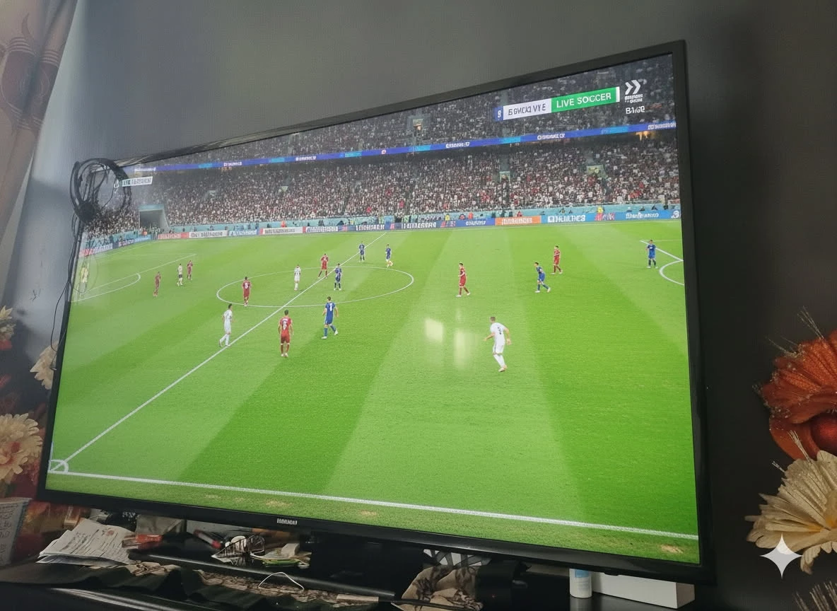 Samsung TV - Live Soccer Broadcast