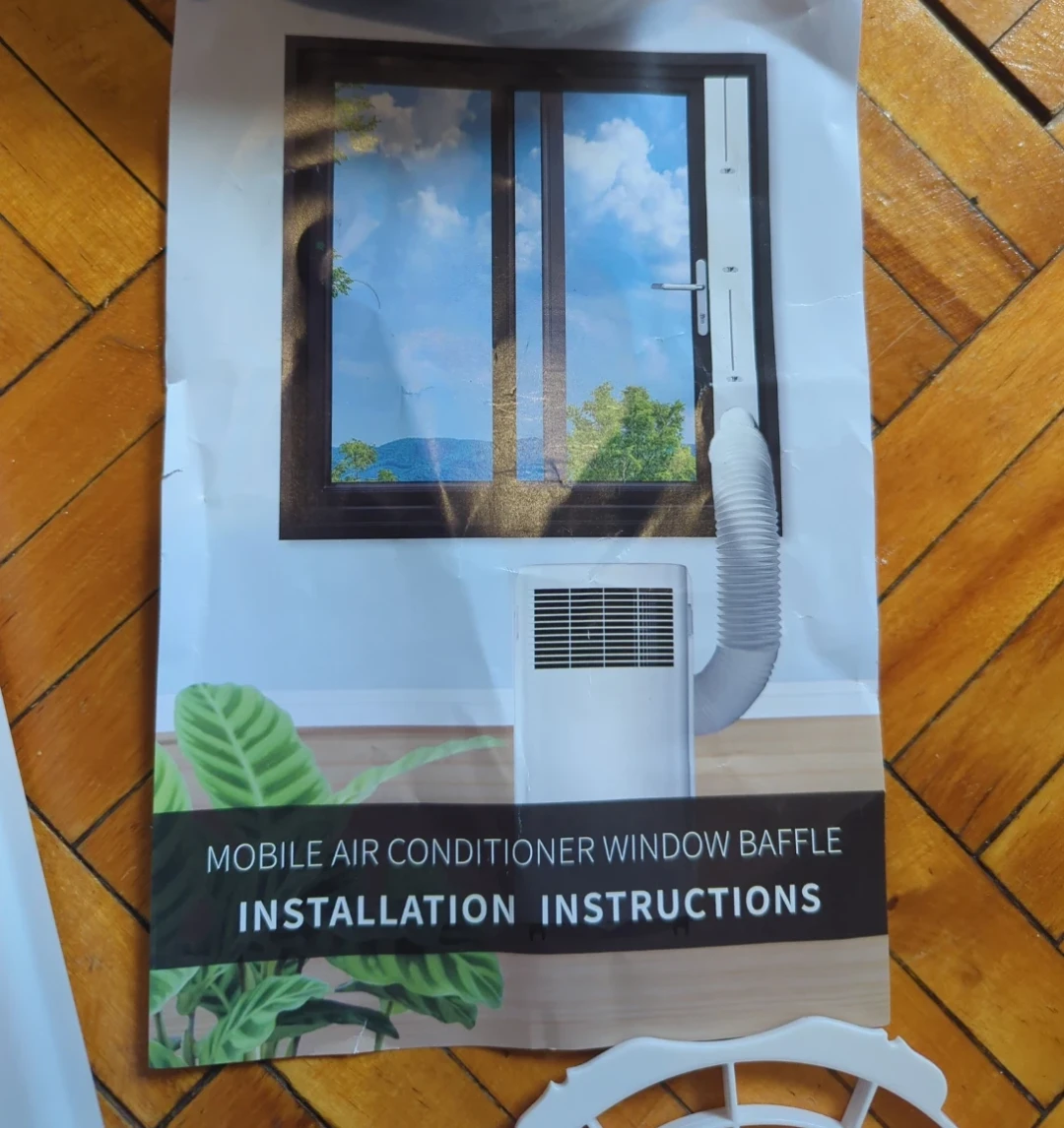 Mobile Air Conditioner Window Baffle Kit Brand New