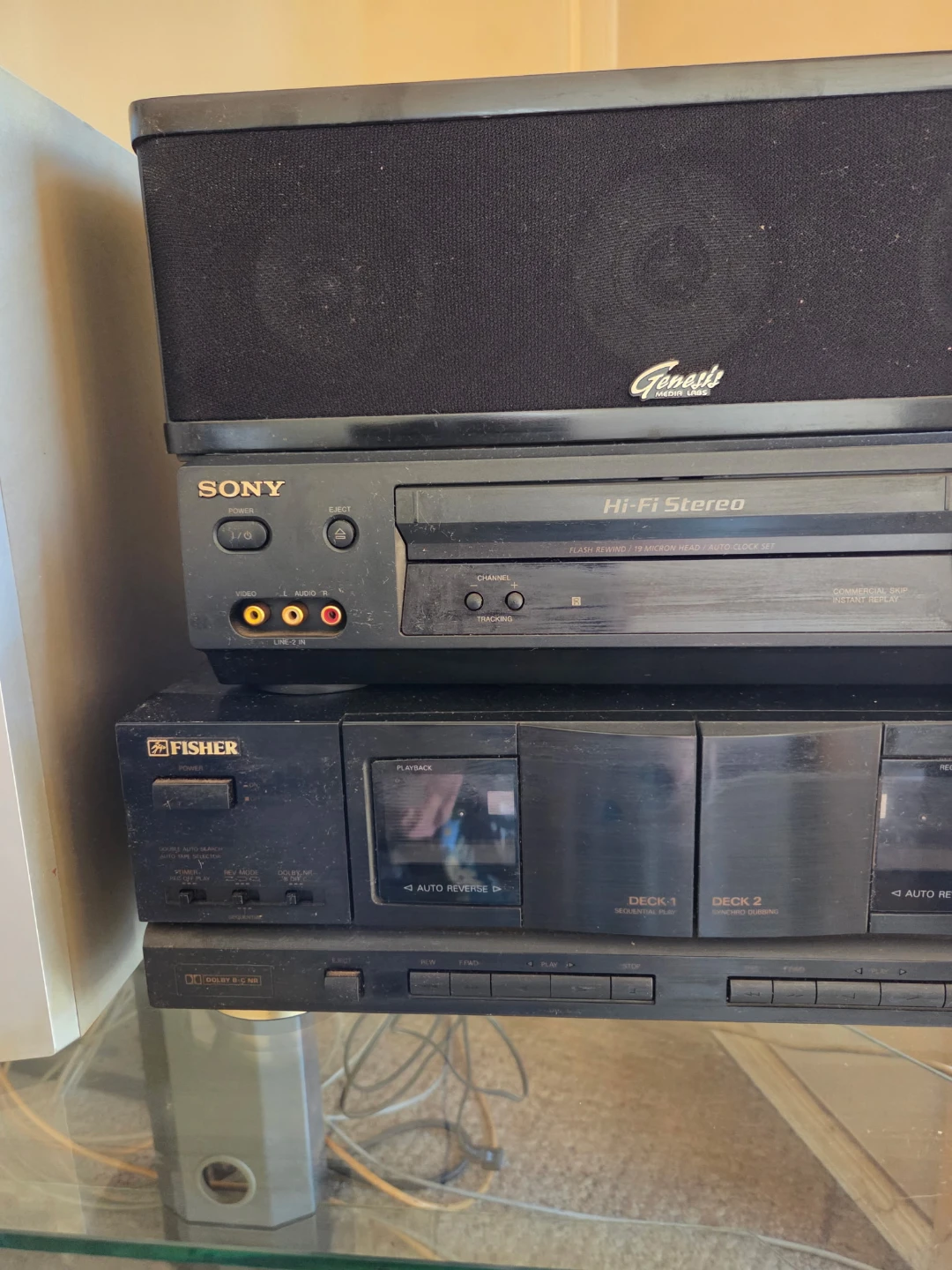 Pioneer Stereo Receiver and CD Player