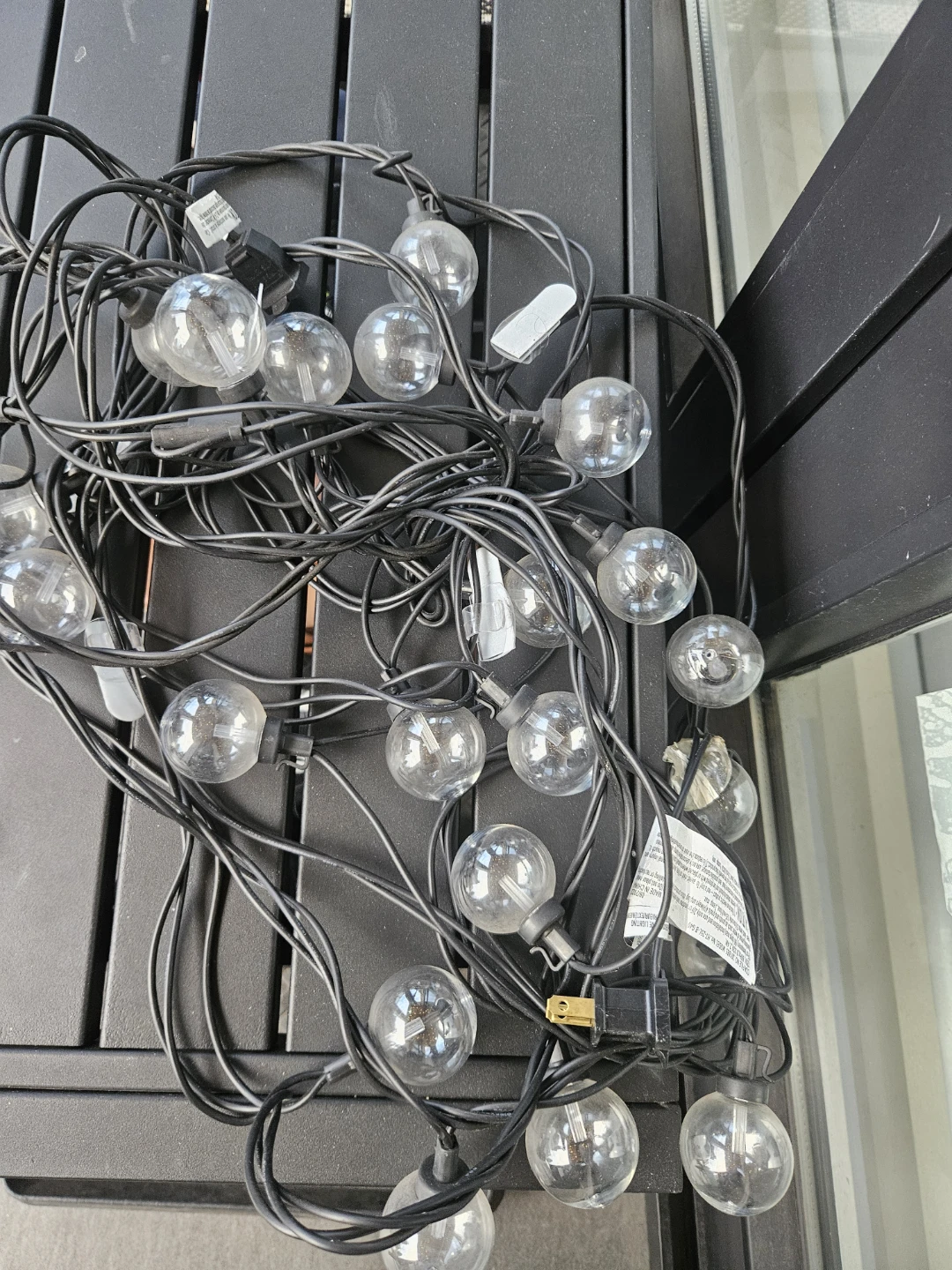 String/Globe Patio Lights