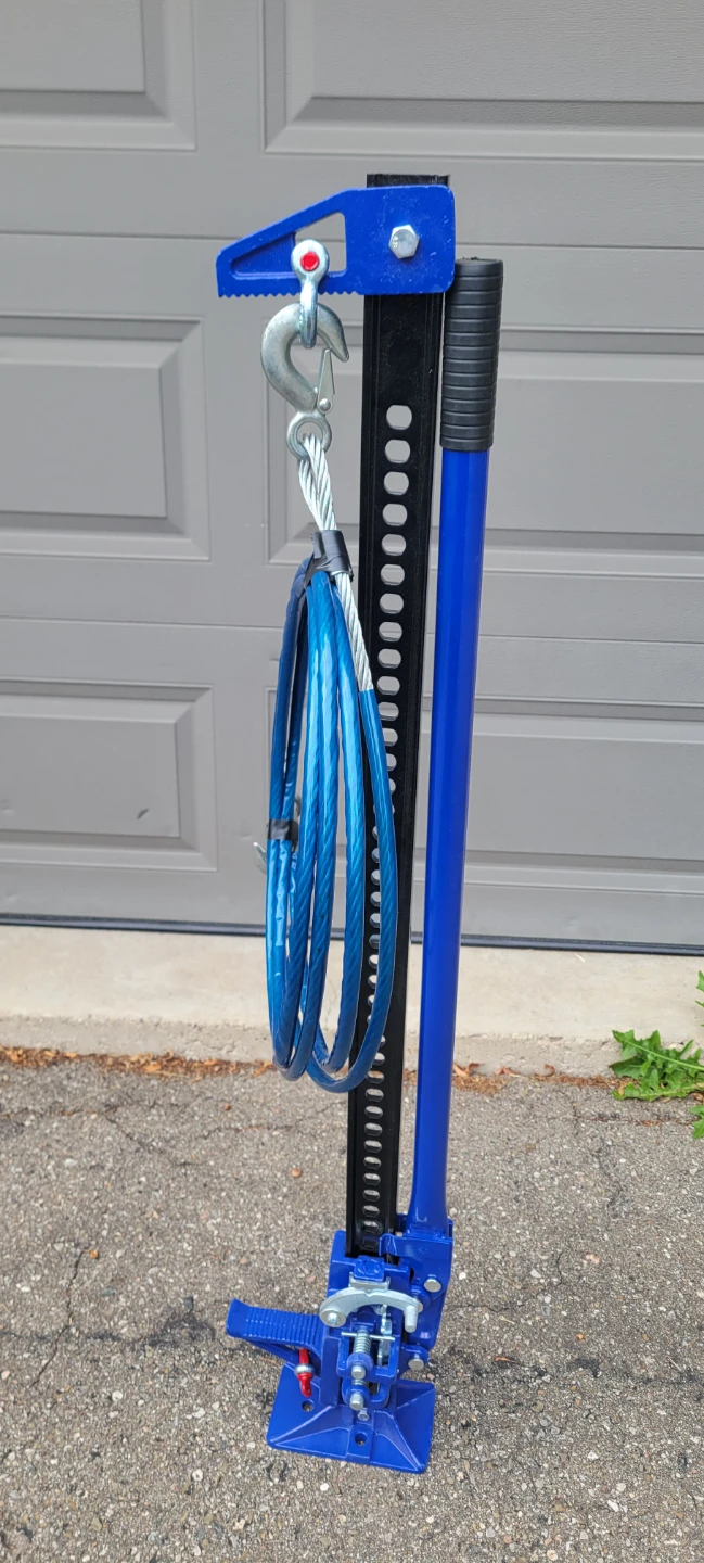 RENT Farm Jack with steel cable