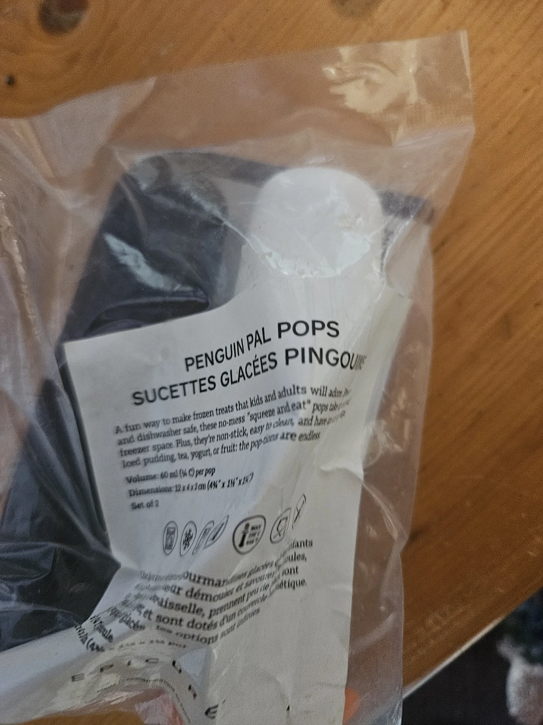 Epicure Penguin Pals Ice Pop Molds Set of 2 - photo 2