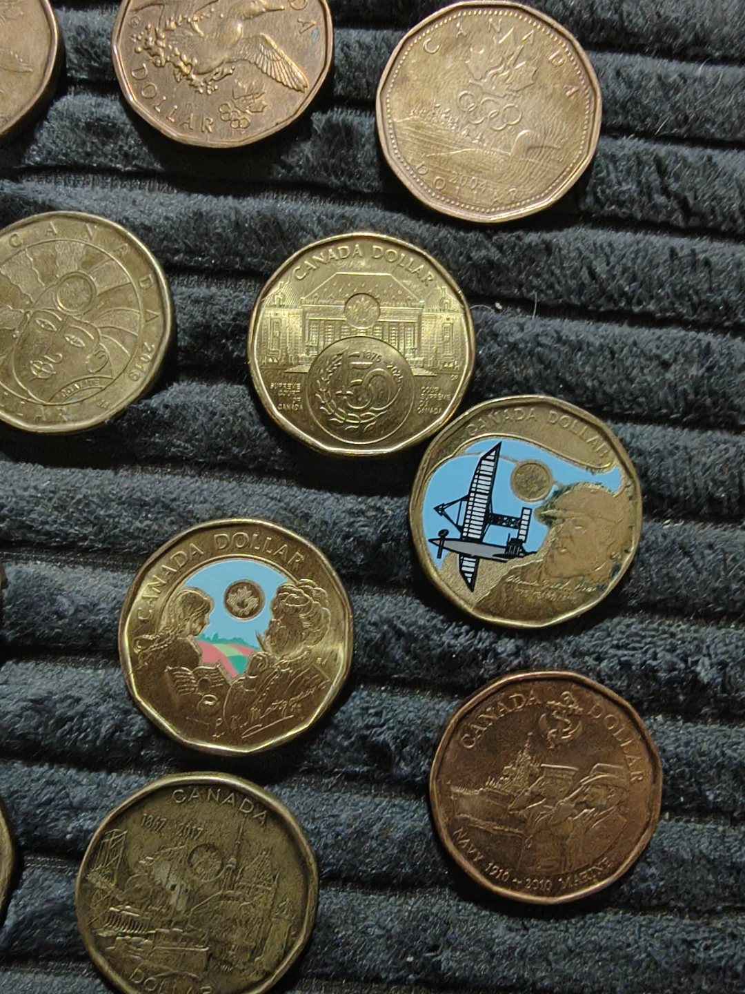 Collection of Canadian Dollar Coins - photo 4