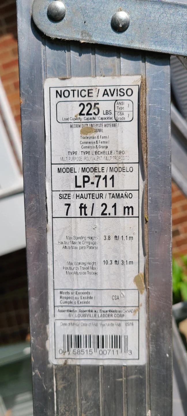 LITE 7" - 11" Aluminum Combination Extension Ladder - photo 5
