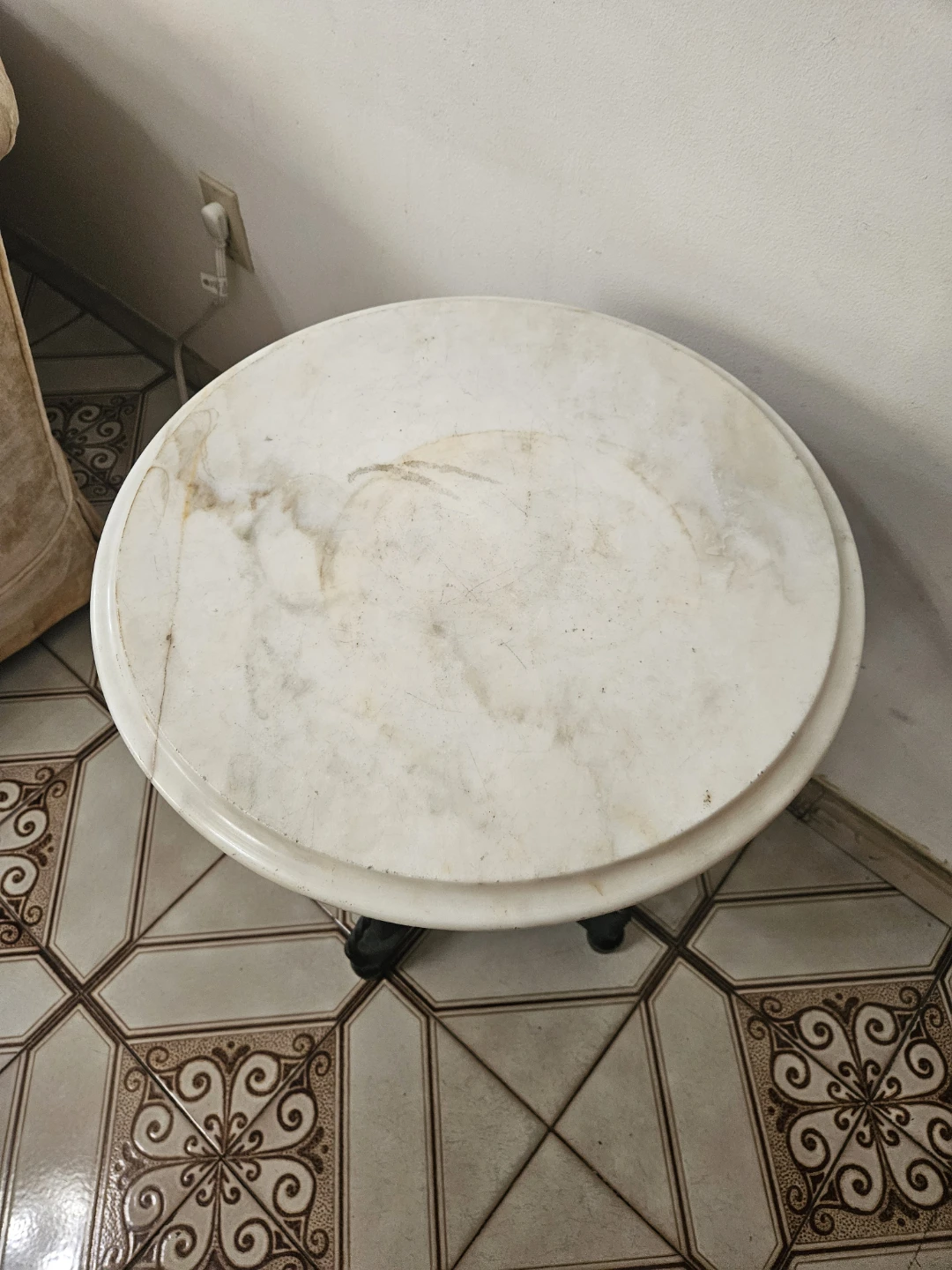Made in italy  vintage marbletop table - photo 2