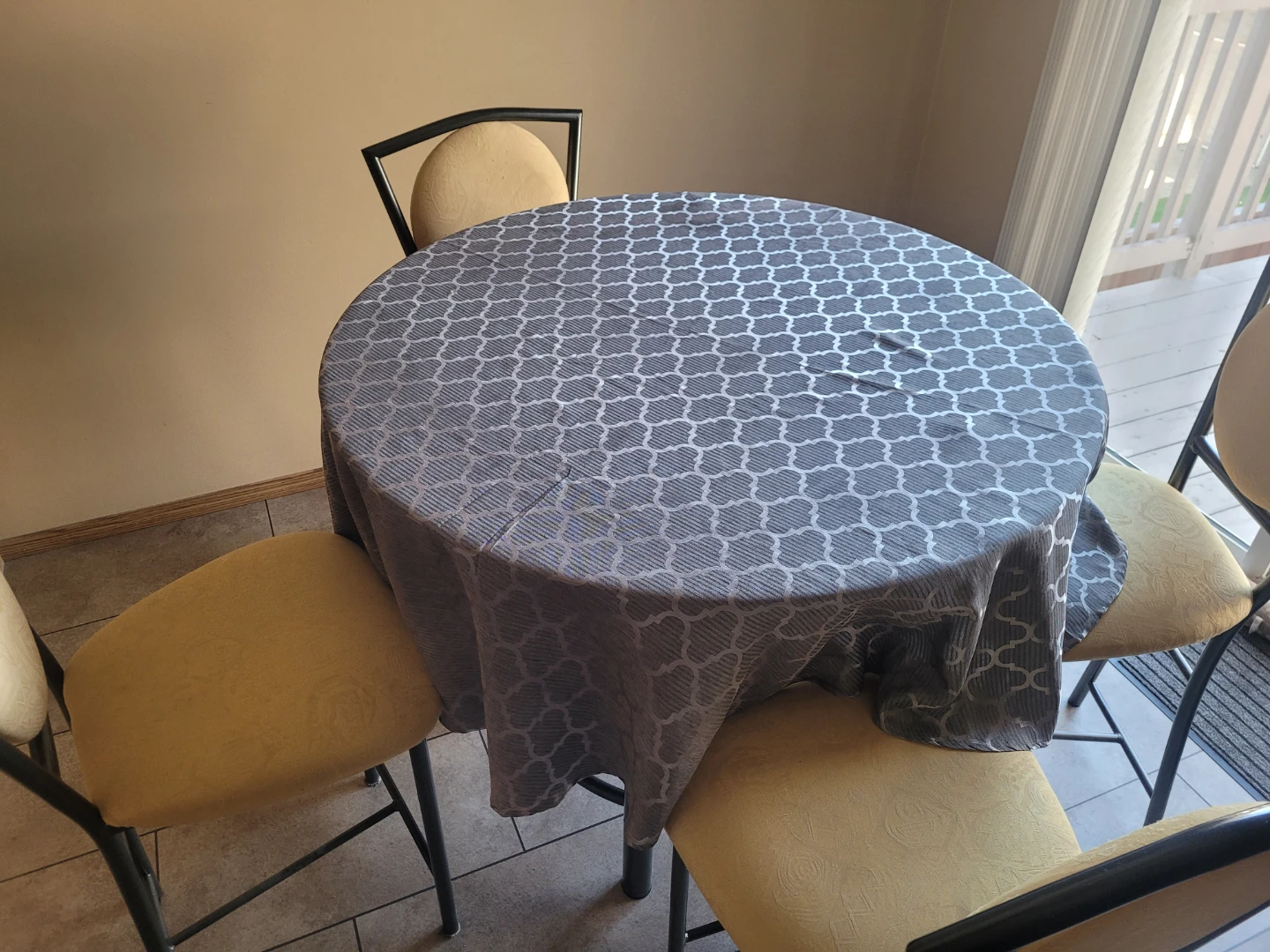 Glass top dining set - photo 4