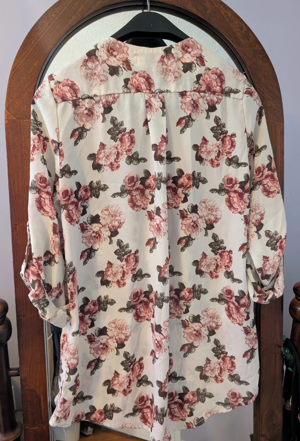 Women's Floral Print Blouse - photo 2