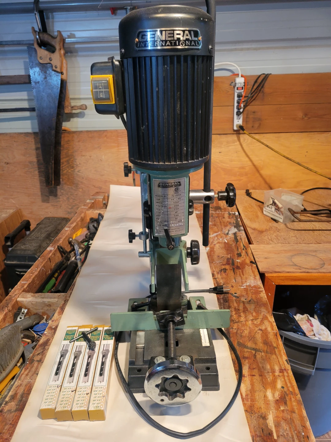 General International 75-050MI Mortiser - photo 4