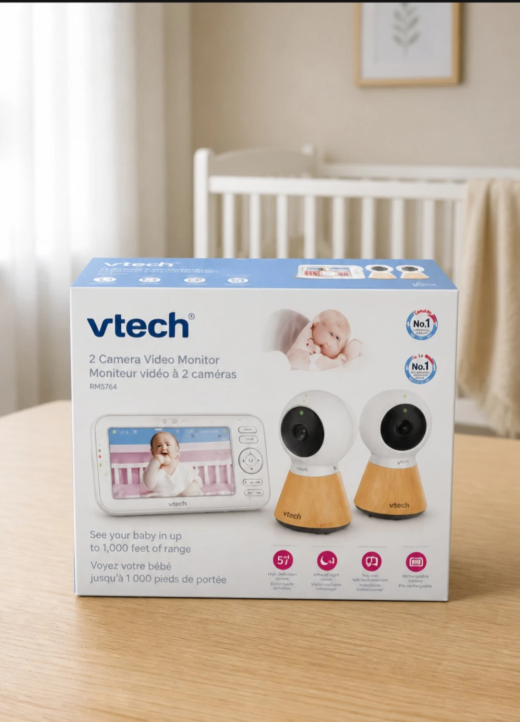 VTech 2 Camera Video Monitor RM5764