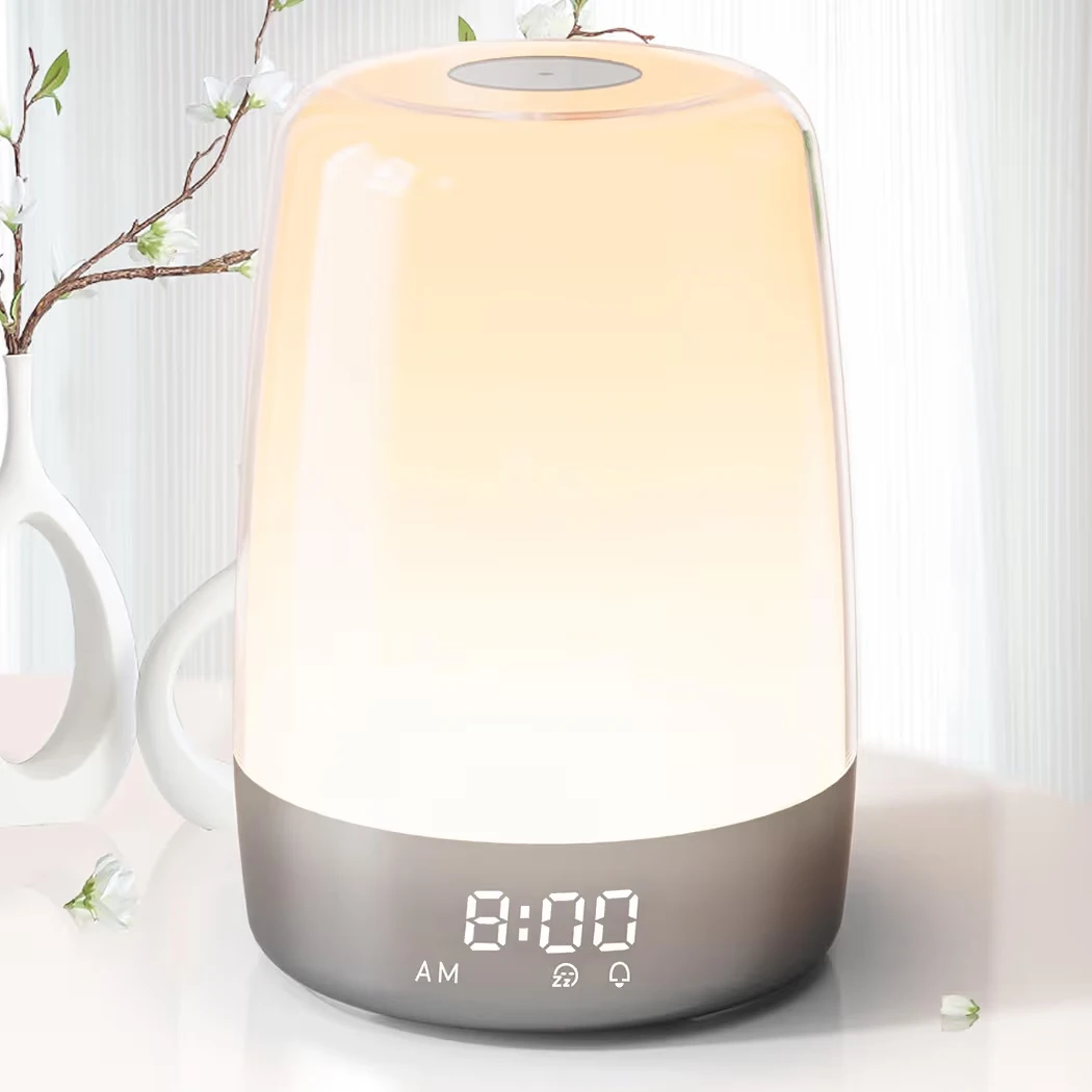 Sunrise Simulation Alarm Clock Lamp with RGB Color - photo 3