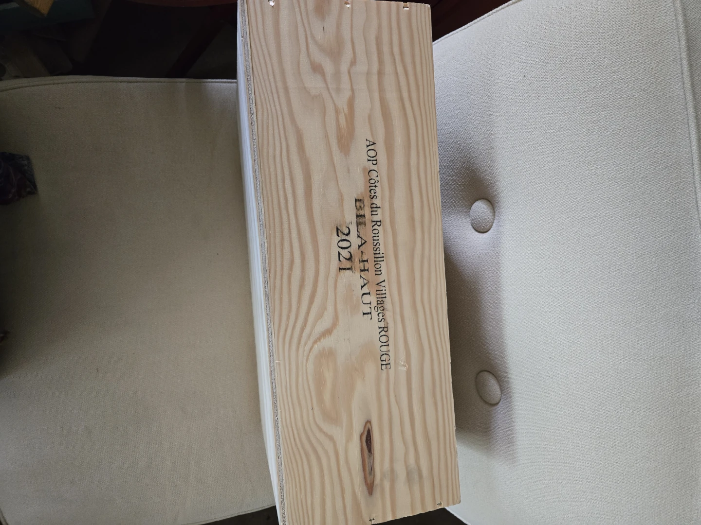 Michel Chapoutier BILA HAUT ROUGE Wooden Crate - photo 2