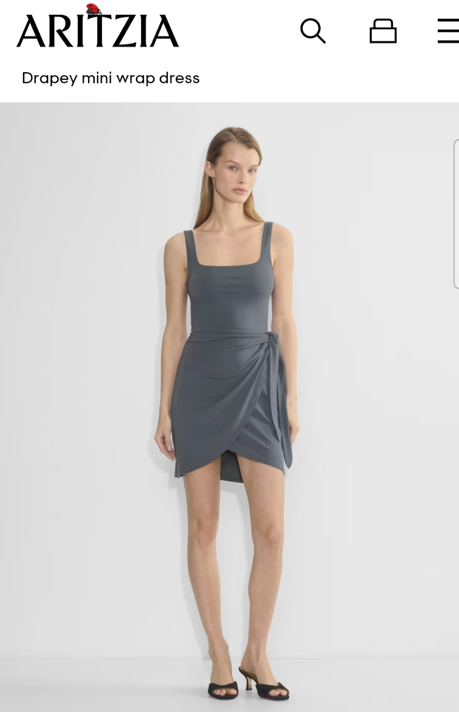 BNWT - Aritzia Wilfred Saturn Mini dress