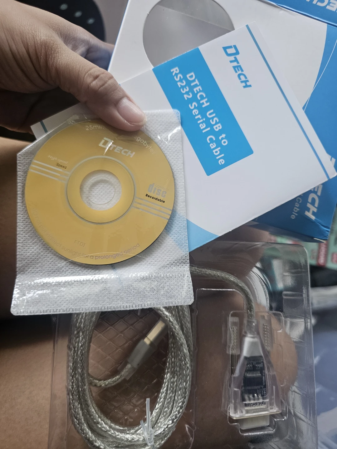 DTECH USB to RS232 Serial Cable 2M - photo 2
