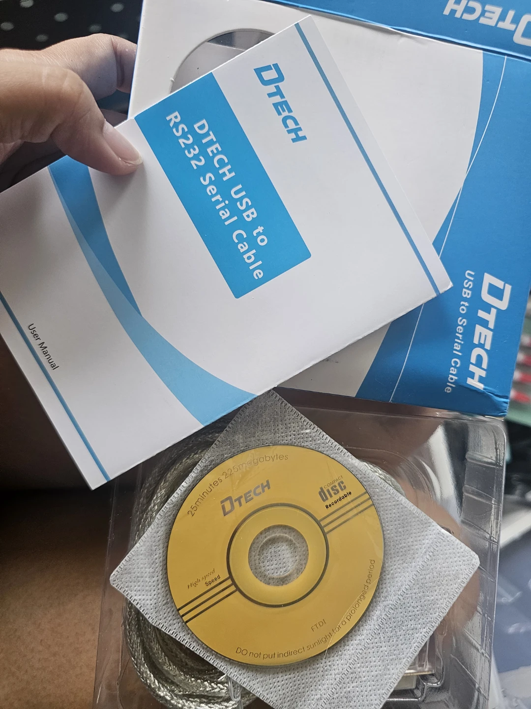 DTECH USB to RS232 Serial Cable 2M - photo 4