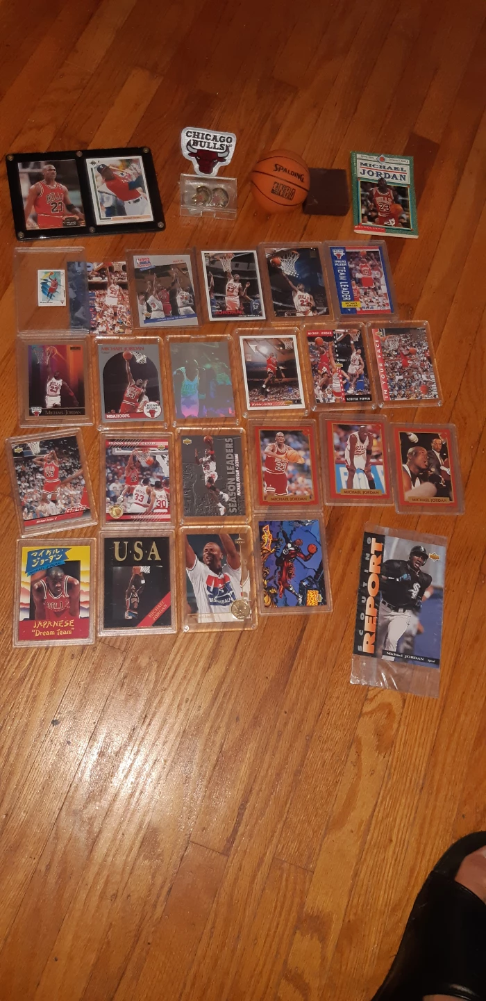Michael Jordan Trading Card Collection