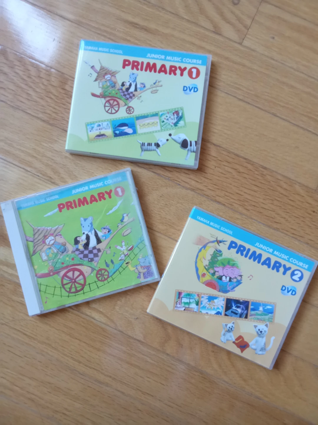 Yamaha Music School Junior Course Primary CD and DVDs