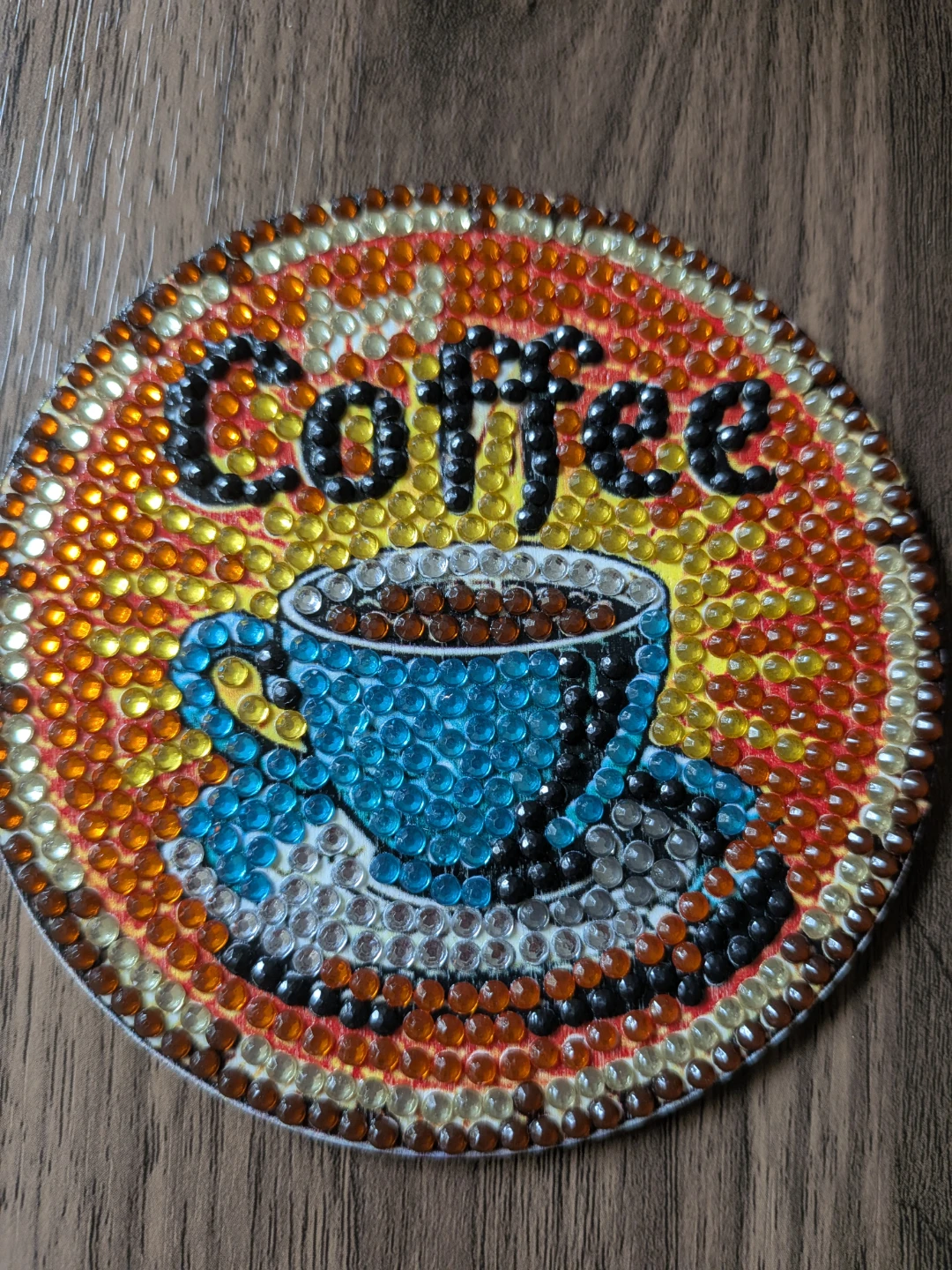 Diamond coaster set of 8 - photo 3