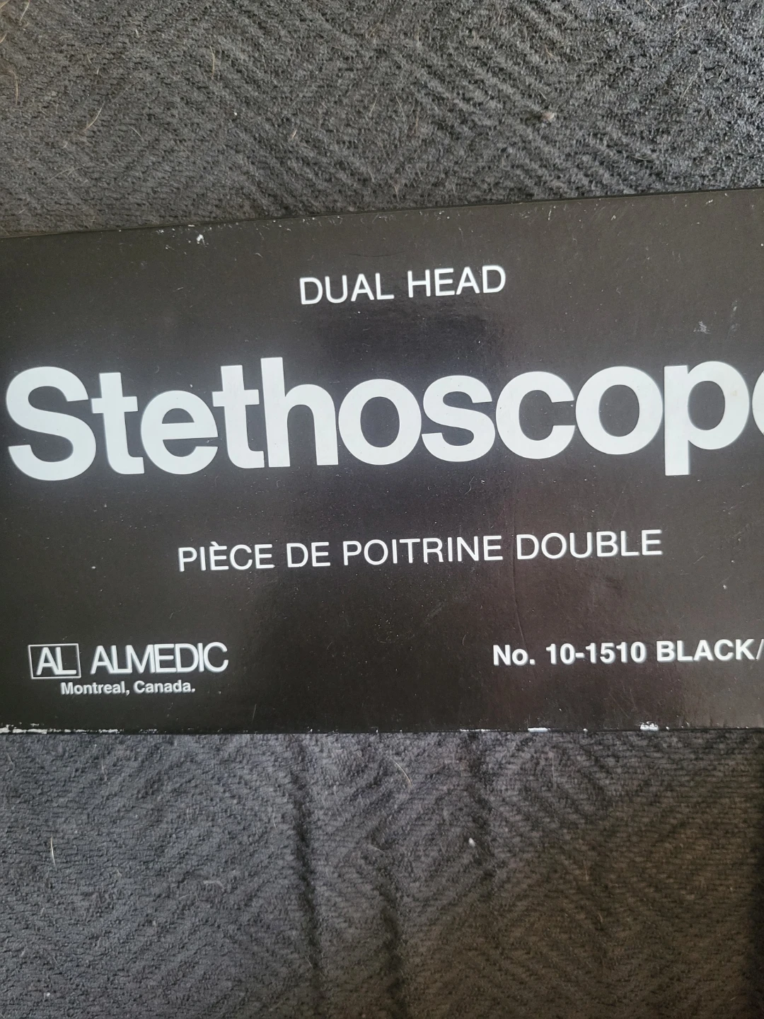 NEW BOXED Almedic Dual Head Stethoscope