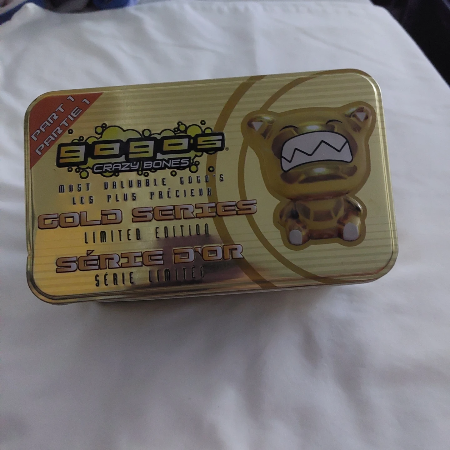 Gogo's Crazy Bones Gold Series Limited Edition Tin - photo 2
