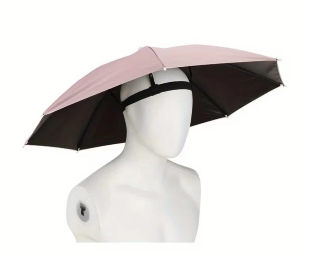 NEW Pink Hands-Free Headwear Umbrella - photo 5