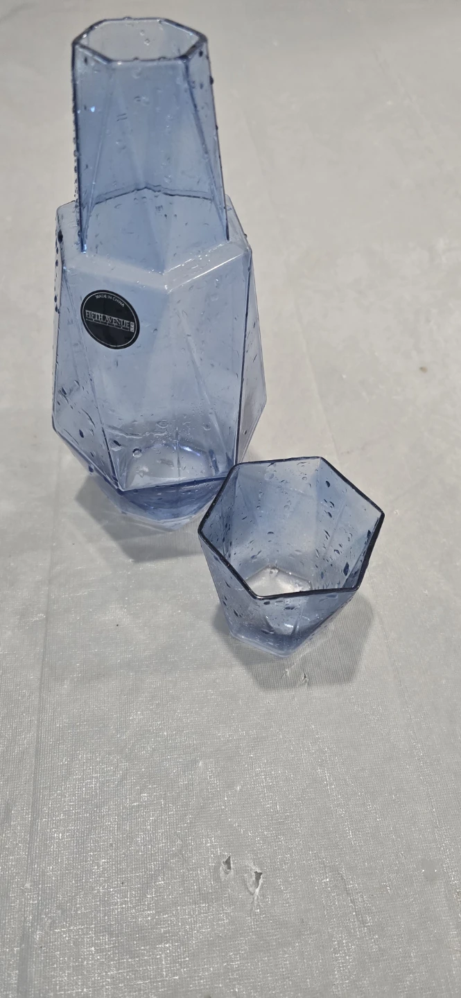 Fifth Avenue Blue Geometric Tumbler Set - photo 2