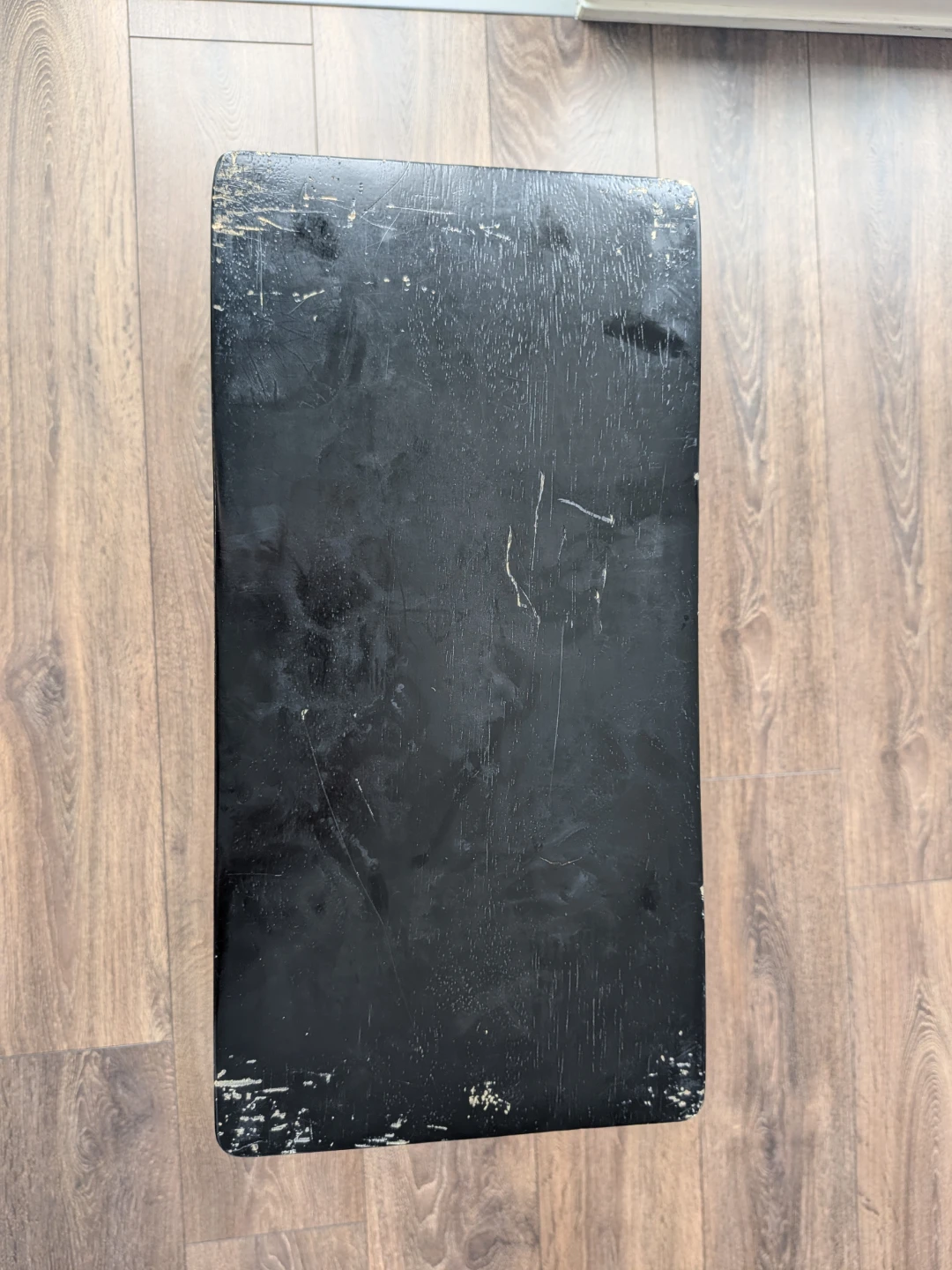 Black Wooden Bar Stool - photo 4