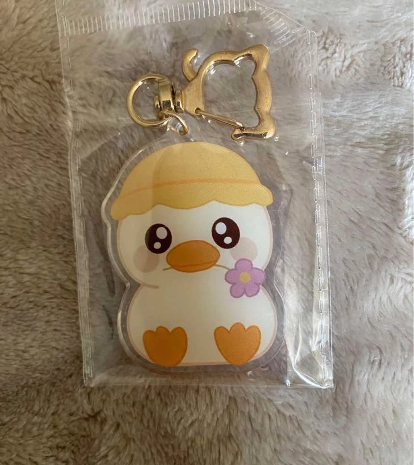 Cute Duck Keychain