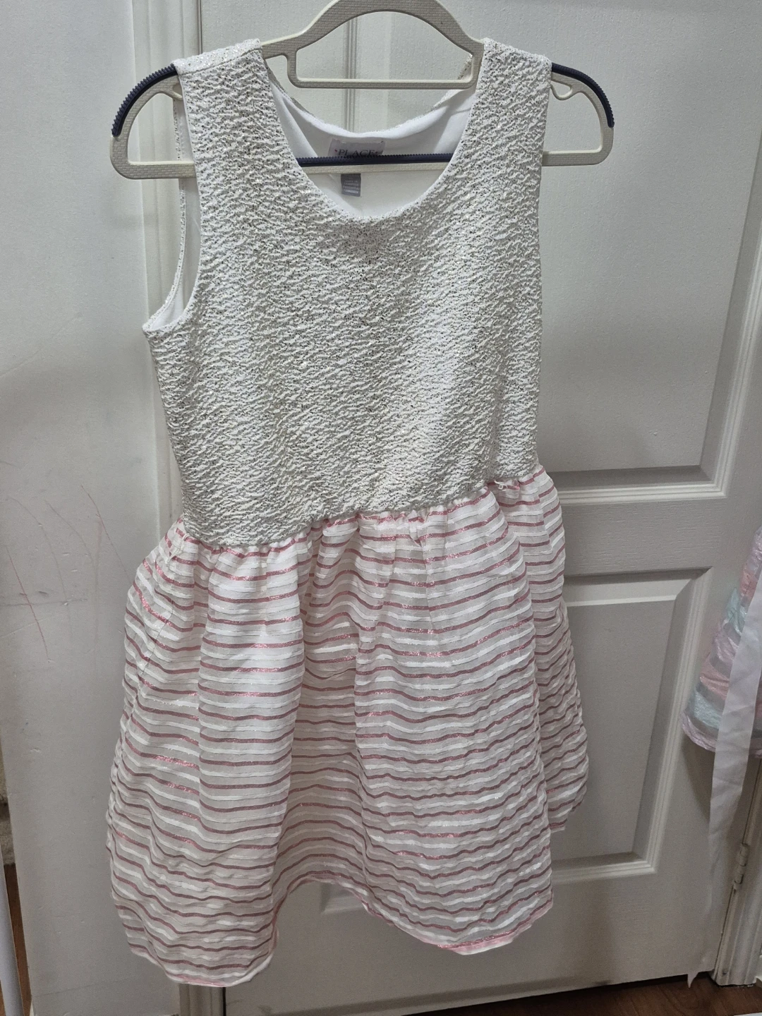 Girls' Dresses - Pink Sequins, Floral, Orange Ruffles, Striped