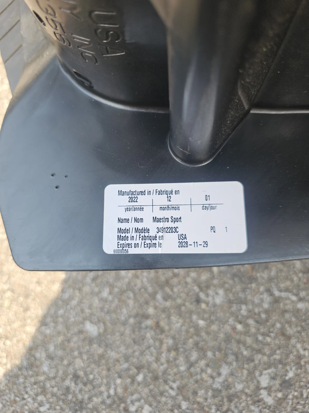 Evenflo Maestro Sport Car Seat