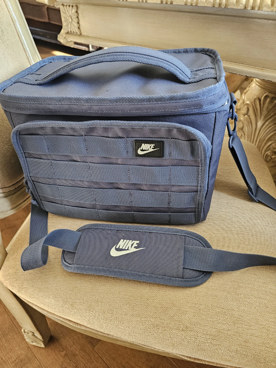 Nike Blue Insulated Lunch Bag Cooler