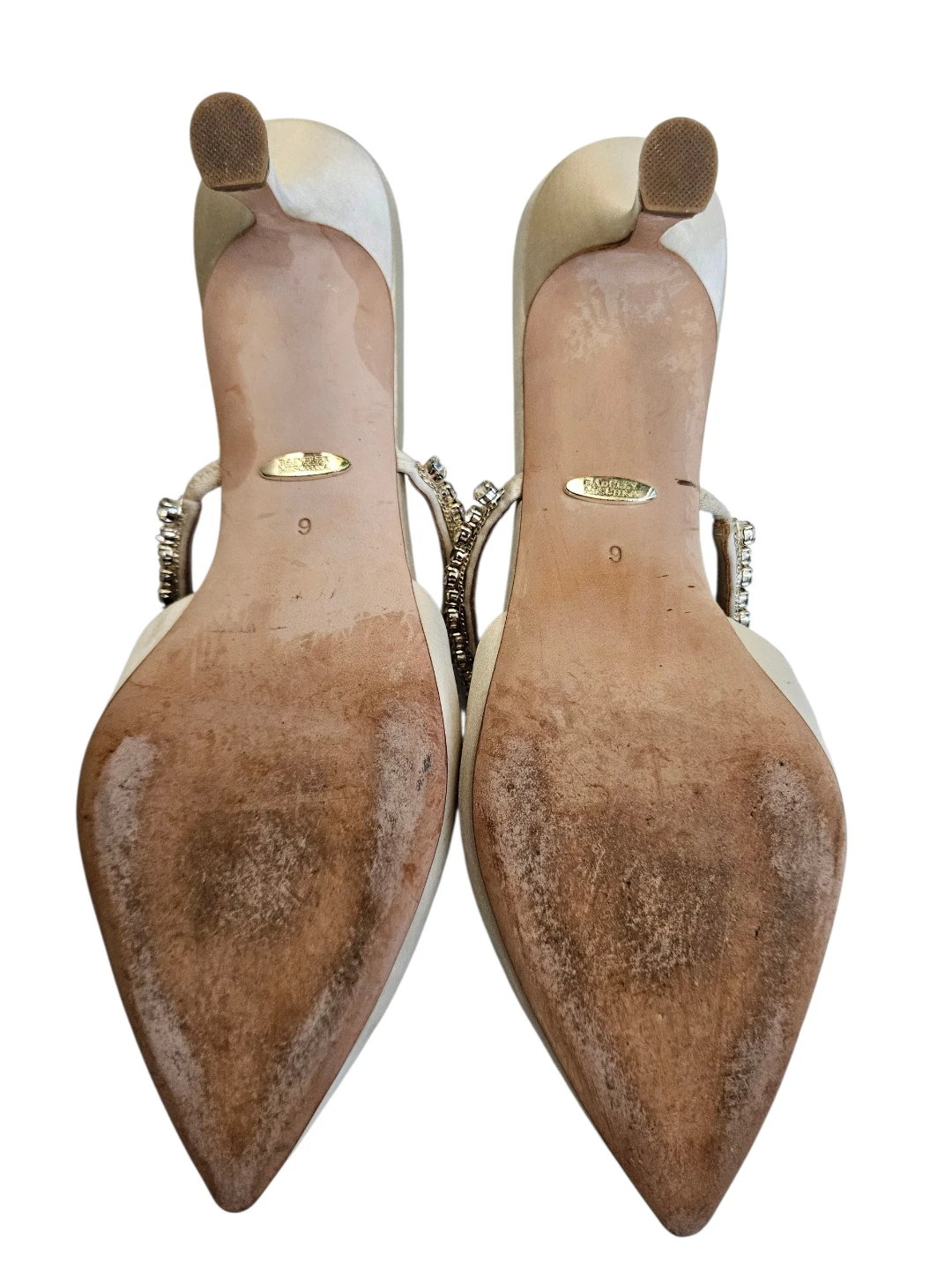 Badgley Mischka Flutter Pointed Toe Crystal Heels - photo 5