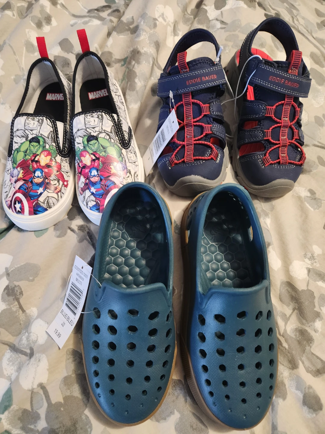 Kids Shoes Bundle - Marvel, Eddie Bauer, Blue - photo 2