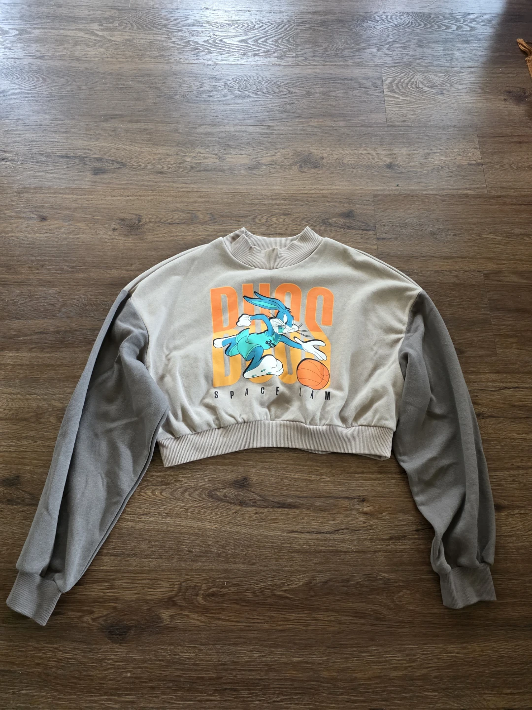 Space Jam Bugs Bunny Cropped Sweatshirt - photo 2