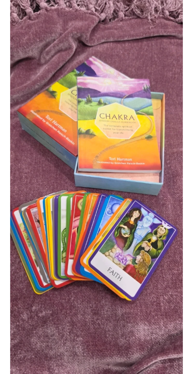 Chakra Wisdom Oracle Cards by Tori Hartman - photo 3