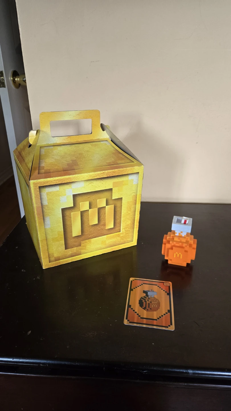 McDonald's Happy Meal Toy Minecraft Potion