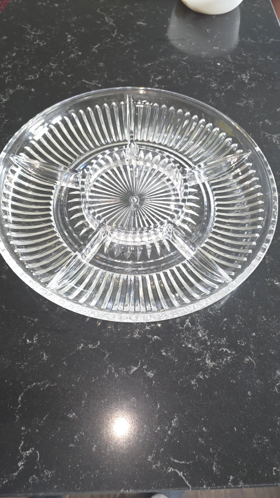 Godinger Crystal Harmony Cracker Tray - photo 3