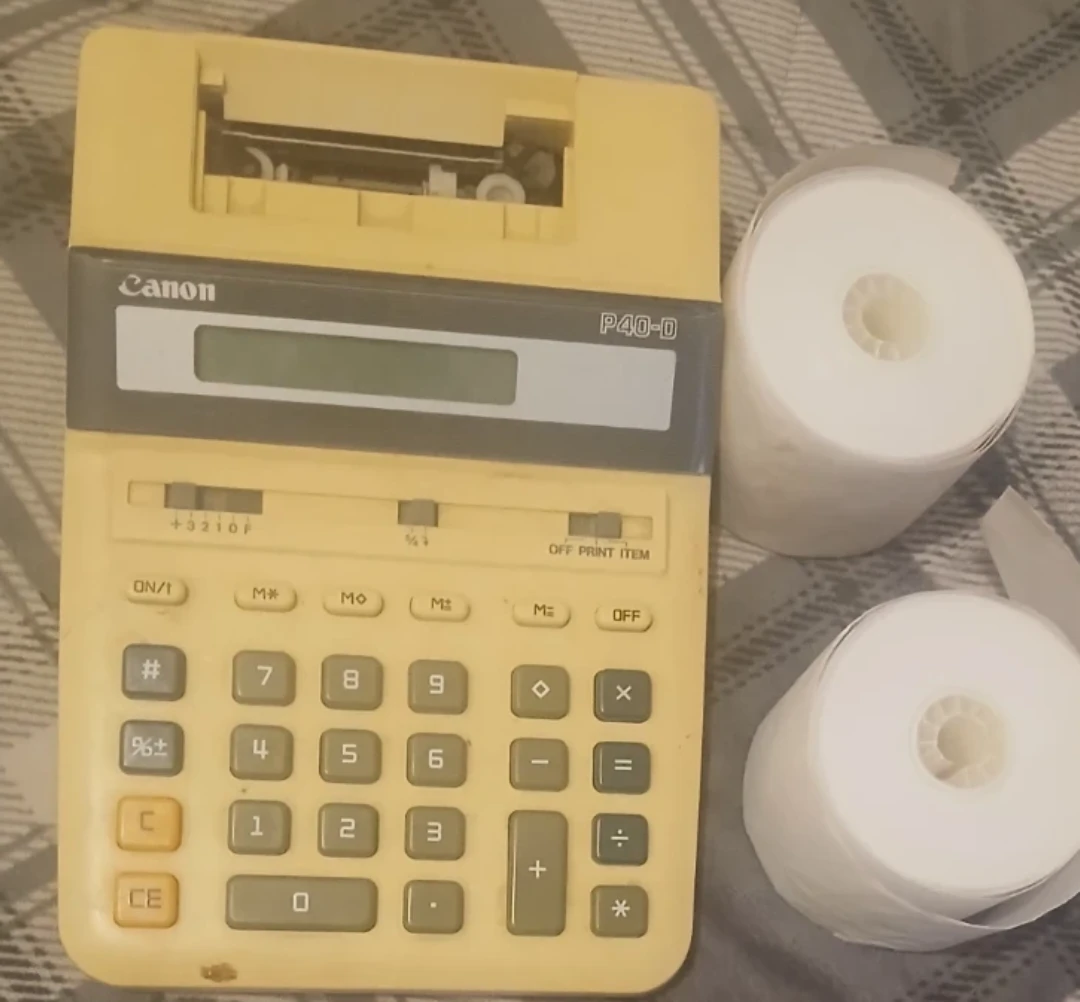 Canon P10-D Printing Calculator