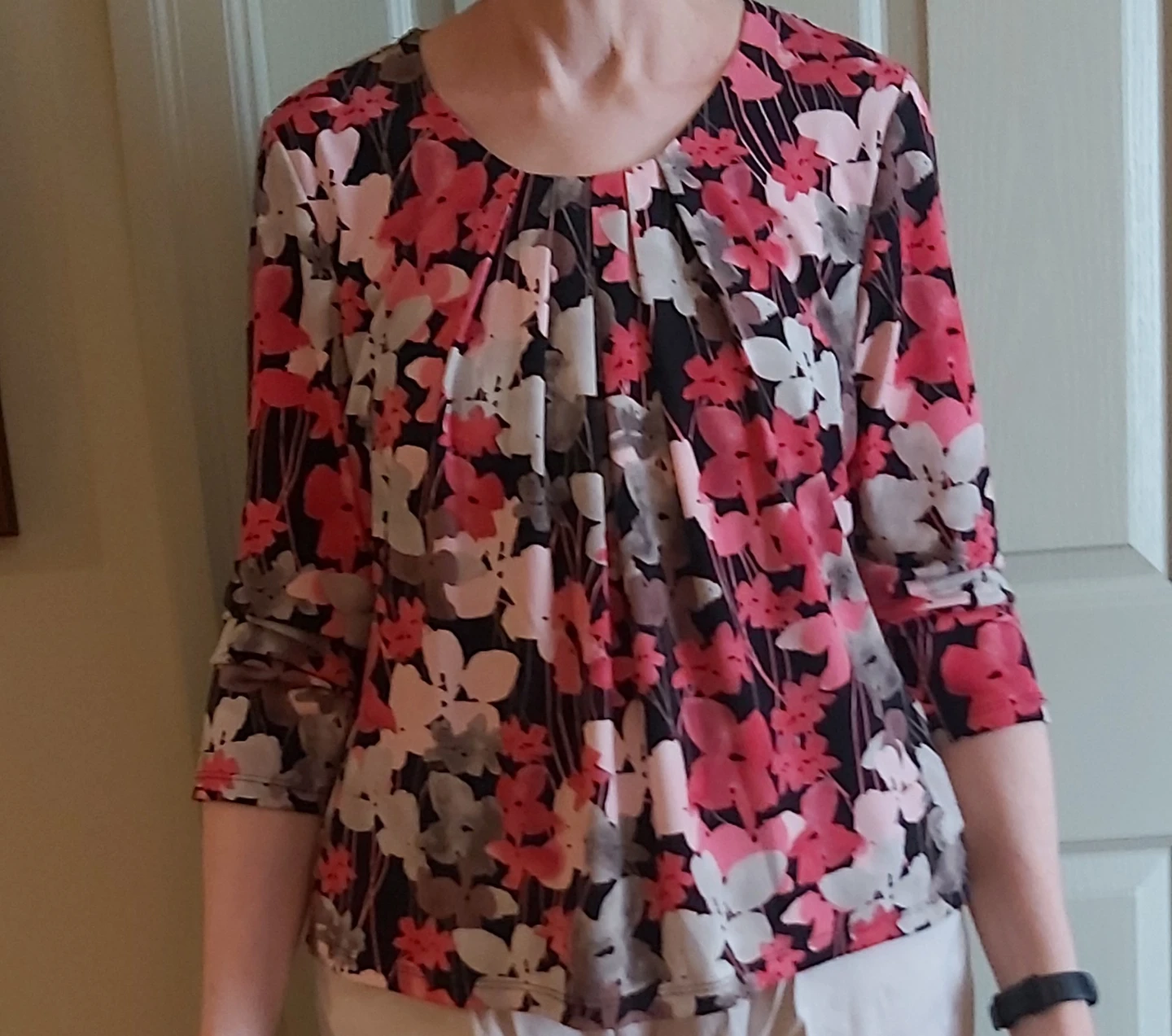 Tanjay Petites Floral Blouse - Size PS/P