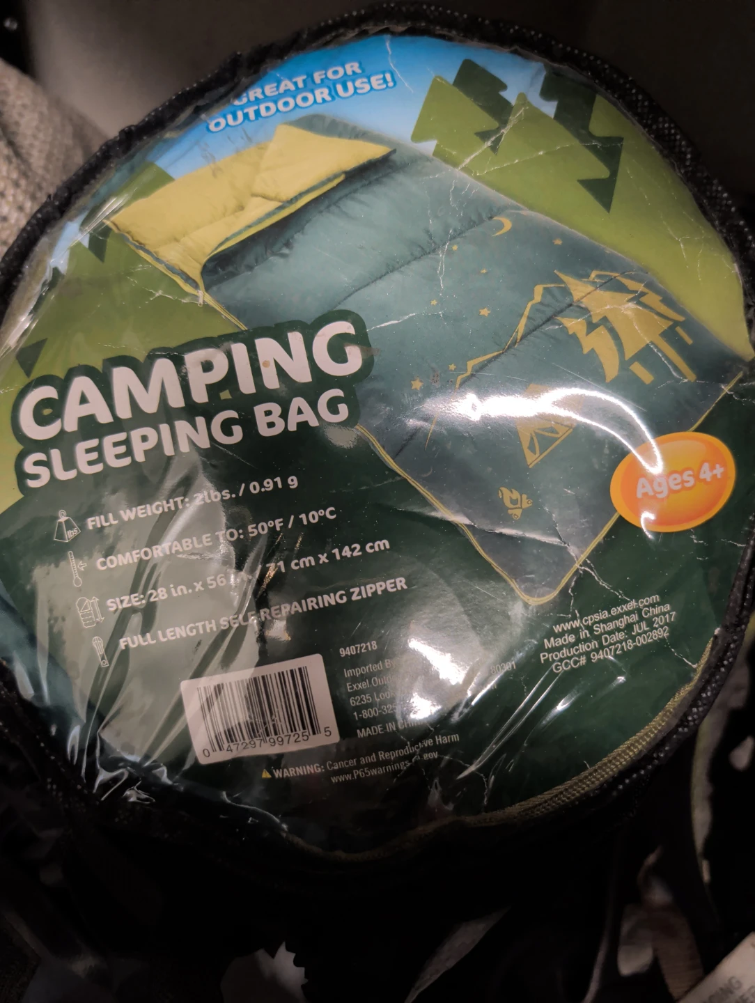 Kids Camping Sleeping Bag