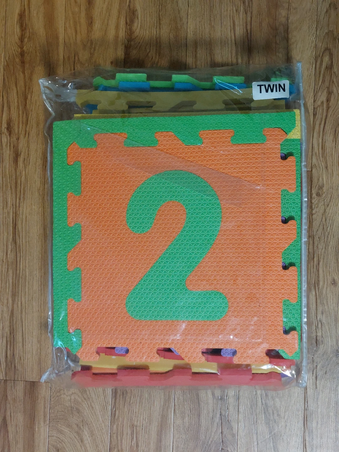 Colorful Foam Number Puzzle Mats - photo 2