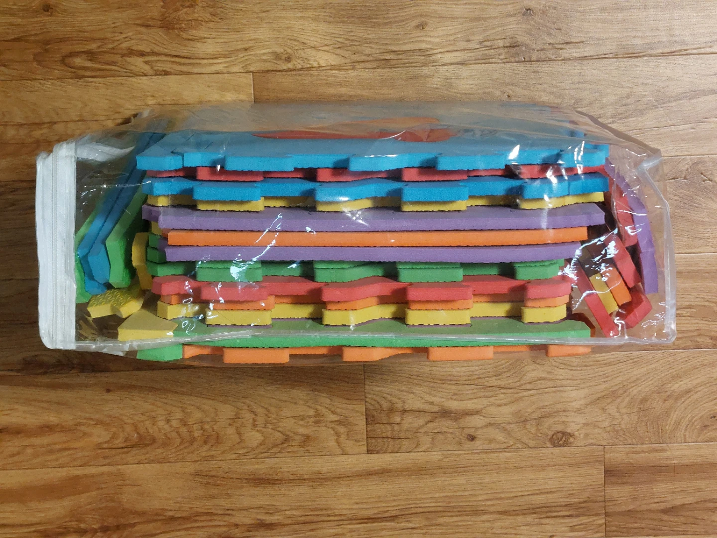 Colorful Foam Number Puzzle Mats - photo 3