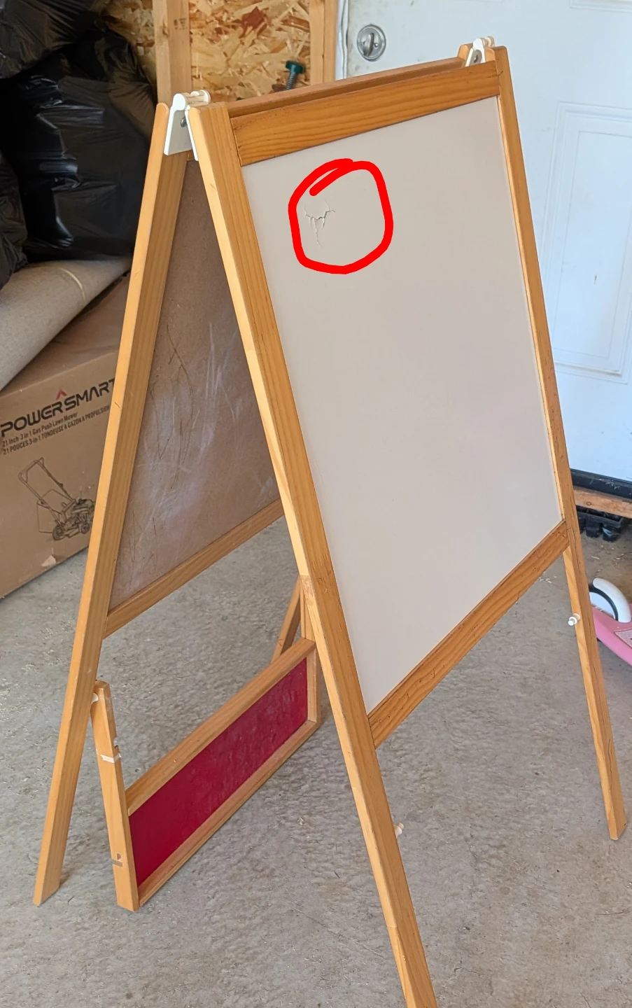 Assorted Toddler Toys and Easel