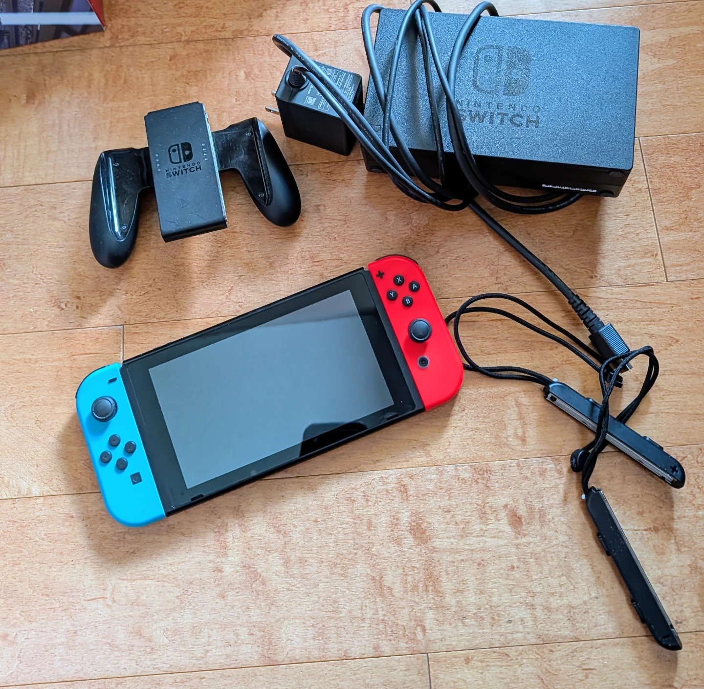 Nintendo Switch Console with Dock and Cables