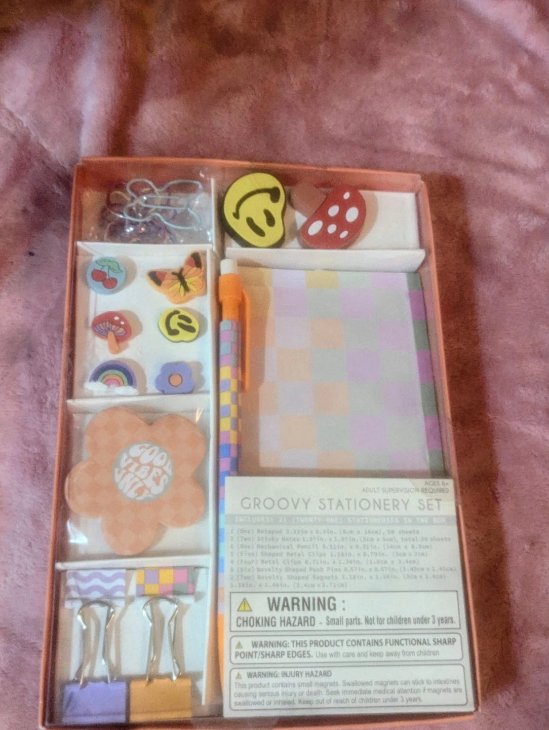 Groovy Stationery Set