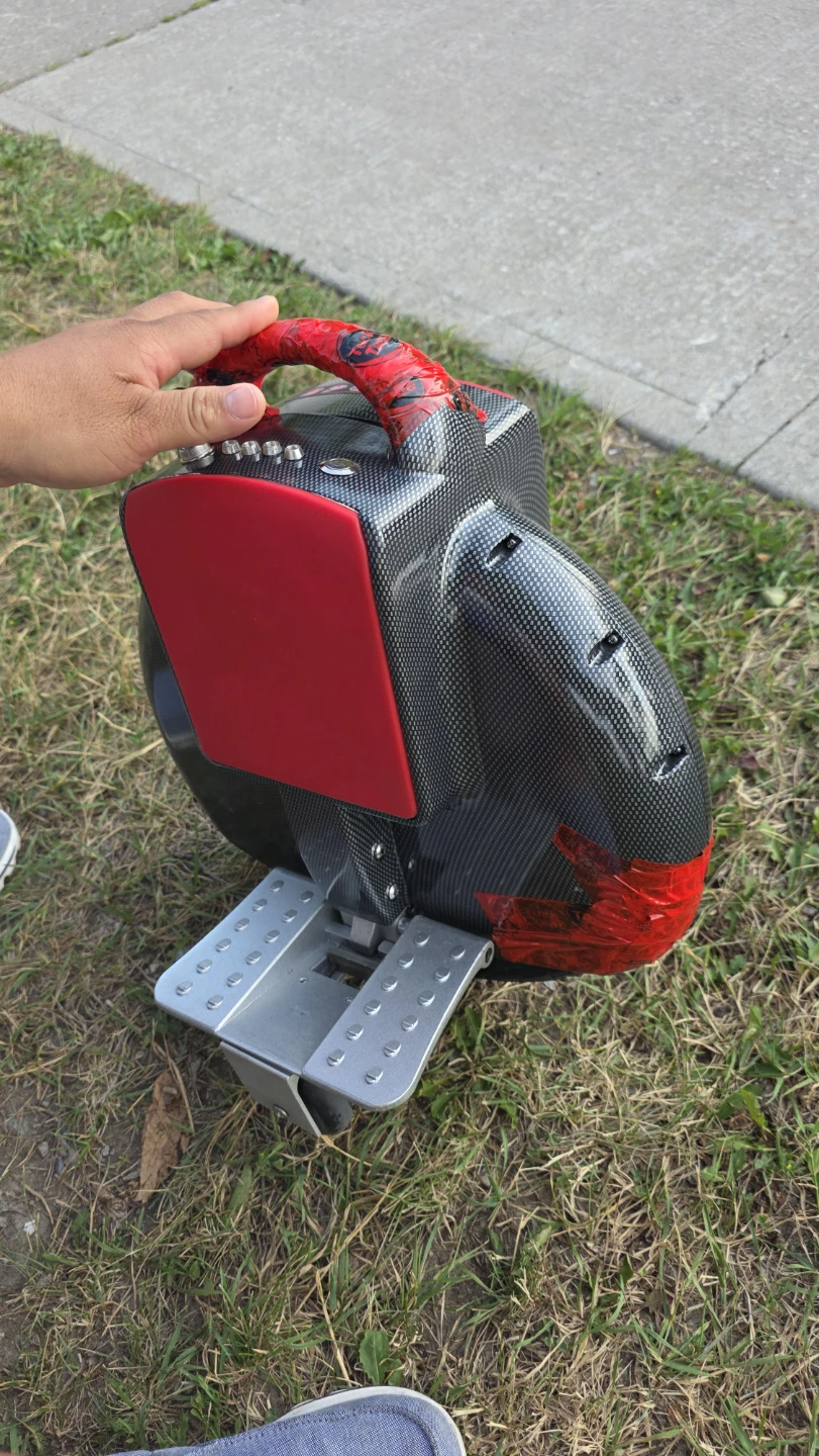 Red Electric Unicycle - photo 2