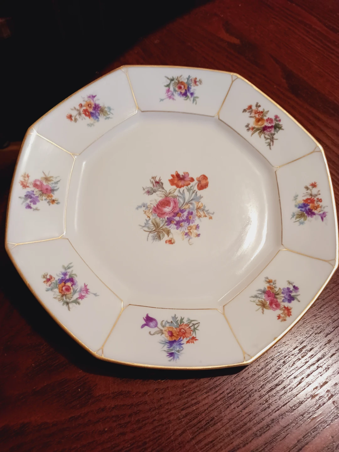 Limoges France Ovington Bros. & Co. Floral Plate - photo 2